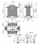 Трансформатор ТМ-СЭЩ-1250/10-11 УХЛ1 6.0/0.40 Д/Yн-11
